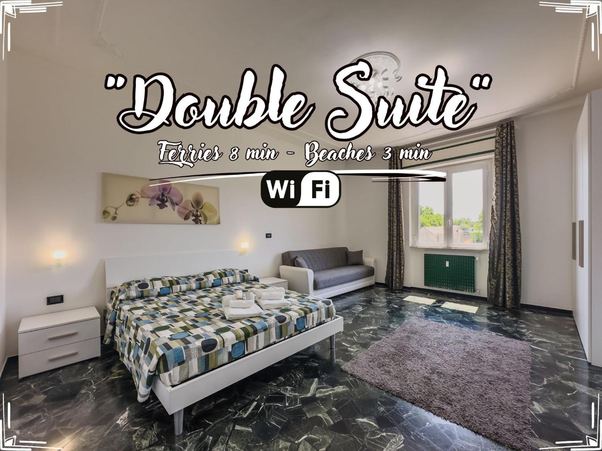 Double Suite - Ferries 7 Min - Beaches 3 Min Quiliano Buitenkant foto